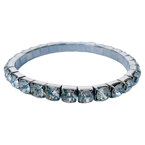 Silver Stretch Bracelet - Picture 1 of 5